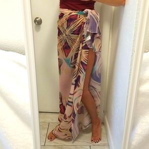 CHIFFON SCARF Multi-use 55"×55" OS, NWOT